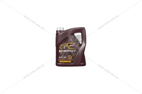 Олива моторна 5W-30 MANNOL Energy API SN/CH-4, ACEA A3/B4, RN0700/0710, 4л, синт. SCT / Mannol 'MN75114