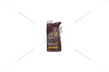 Олива моторна 5W-40 MANNOL Elite API SN/CH-4, ACEA A3/B4, VW 502/505, 4л, синт. SCT / Mannol 'MN79034