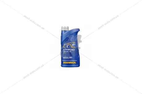 Олива трансміс. 80W-90 MANNOL Hypoid GL-4/GL-5 LS, 4л, мін. SCT / Mannol 'MN8106-4