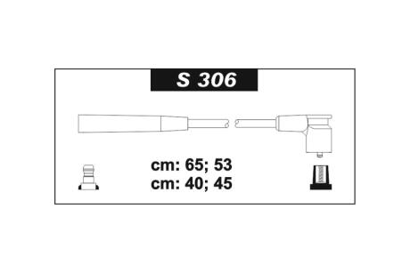 Провід свічкові 21082-2115 инж (силікон) SENTECH S306