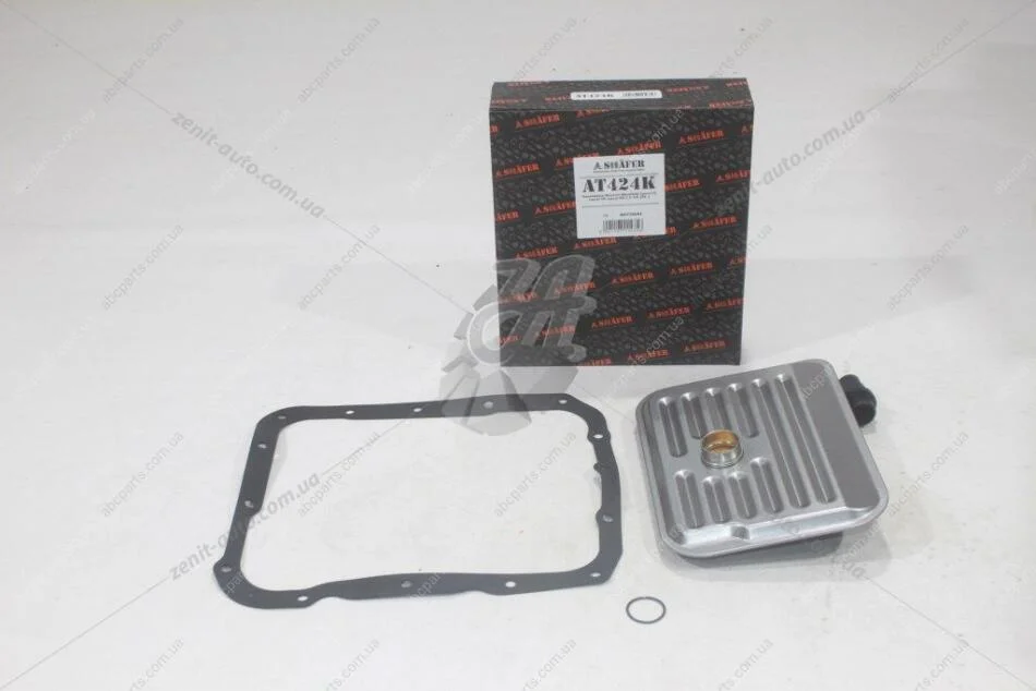 Фільтр АКПП з прокладкою Mitsubishi Carisma, Colt V, Eclipse IV, Galant IX, Grandis, Lancer VI, Lancer VII, Lancer VIII, Outlander I, Space Runner, Space Star 1.3-3.8 (95-) (AT424K) SHAFER 'AT424K (фото 1)