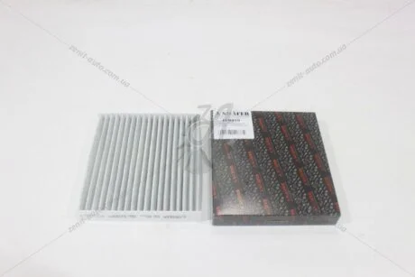 Фільтр салону Toyota Camry, Auris, 07-, Lexus LX, NX, RX, 06- протиалергенний, вугiльний, салатовий папір (ECO490) SHAFER 'ECO490