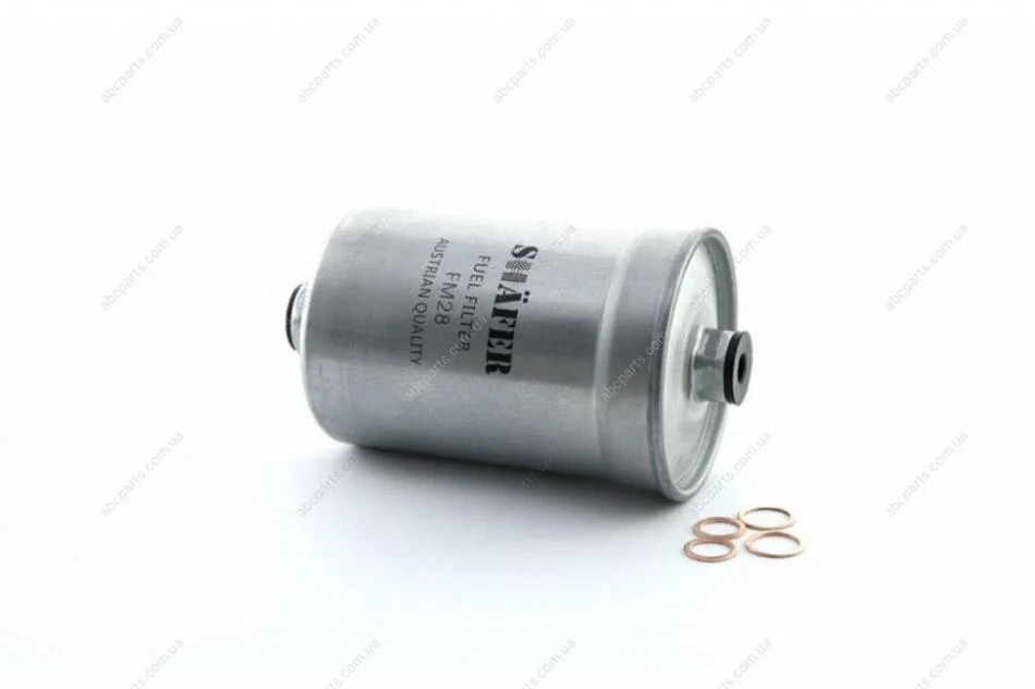 Фільтр паливний Audi, Ford, Saab, VW, Volvo, 1.6-2.6, 78-00, (з чотирма кільцями) (FM28) SHAFER 'FM28 (фото 1)