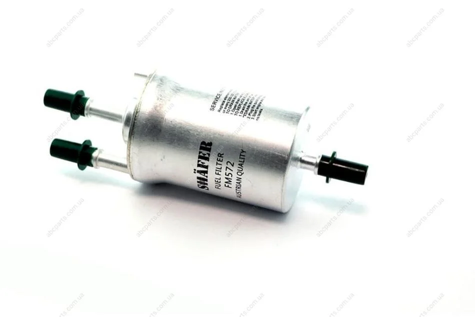 Фільтр паливний VW Golf V-VI, Fabia I-III, Octavia I-III, Superb, 1.0-3.2, 00- (з регулятором тиску на 6.6 BAR) SHAFER FM572 (фото 1)
