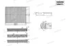 Фільтр салону Ford Focus (12-18) Kuga II, Transit Connect (14-20), Escape (13-19), C-Max (13-18), Ecosport (18-19), Lincoln MKC, Corsair (15-19), (USA), вугільний SHAFER SAK875 (фото 2)