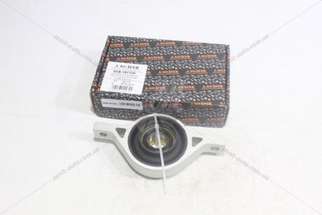 Підшипник підвісний Hyundai Santa Fe II (09-), IX35 (10-), Kia Sorento I/II (09-), Sportage I/II (10-) Φ30*13*178.5 H: 20.5 Внутрiшнiй дiаметр пiдшипника: 30 мм SHAFER 'SCB181729