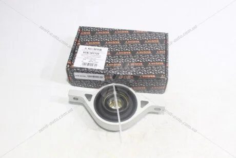 Підшипник підвісний Hyundai Santa Fe II (09-), IX35 (10-), Kia Sorento I/II (09-), Sportage I/II (10-) Φ30*13*178.5 H: 20.5 Внутрiшнiй дiаметр пiдшипника: 30 мм (SCB181729) SHAFER 'SCB181729