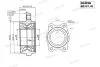 Підшипник маточини передній Audi A6 (04-11) (43x45x130.5) ABS+ SHAFER SH157.40 (фото 2)