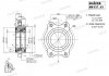 Підшипник маточини передній Audi A4, A5, A6, A7 (08-) (61x62x102) ABS+ SHAFER SH157.43 (фото 3)