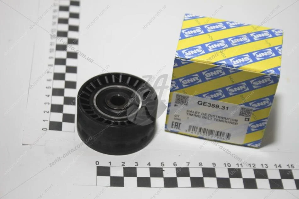 Ролік направляючий ременя ГРМ 1,6HDI Citroen Jumpy/Fiat Scudo/Ford Focus/Peugeot 308 (GE359.31) SNR SNR NTN GE35931 (фото 1)