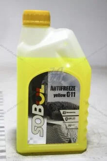 Антифриз G11, (-30С), 1л, (жовтий) Sobol 10877