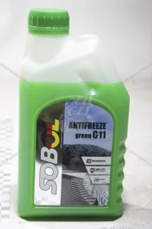 Антифриз G11, (-30С), 1л, (зелений) Sobol 7737