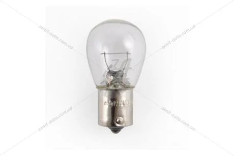 Лампа накаливания 12V P21W BA15s (1-конт) (указ.поворот/стоп-сигнал) (кратно 10) Solar 1250
