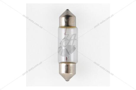 Лампа накаливания 12V C5W T11x36 SV8.5 (освещение салона,номерного знака) (кратно 10) Solar 1257