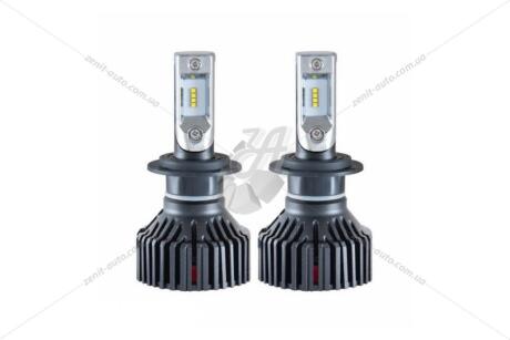 Лампа светодиодная H7 12/24V 60W 6500K 8000Lm Chip ZES 2nd G (к-т 2шт) Solar 8307