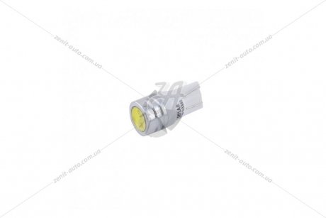 Лампа світлодіодна 12V T10 W2.1x9.5d W5W (1SMD 1W) білий (к-т 2шт) Solar SL1332