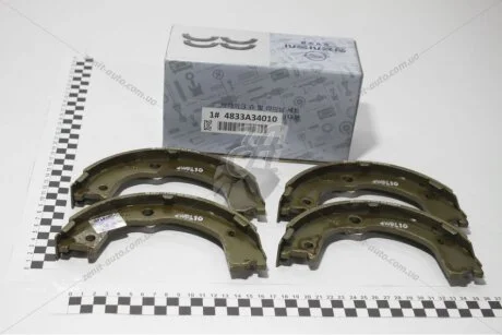 Колодки стоянкового гальма Tivoli (15-), Korando C (10-) AWD / Santa fe/Sorento (09-) SsangYong SSANGYONG 4833A34010