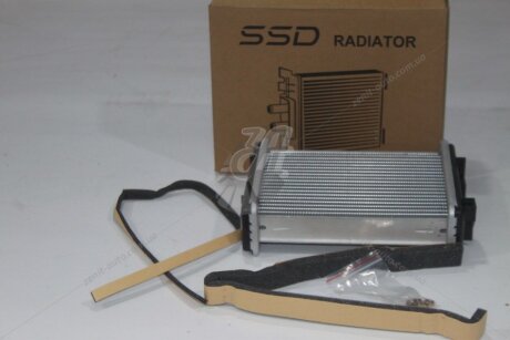 Радіатор обігрівача 2101-07/2121-213 (вузький) алюм (паяний) SSD '2101001DHB