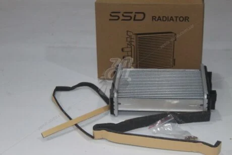 Радіатор обігрівача 2101-07/2121-213 (вузький) алюм (паяний) SSD '2101001DHB