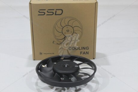 Вентилятор охолодження радіатора 2103-15/2170/1102-03/3110/2140-41/Сенс (11 лопатей) SSD '2103001FC