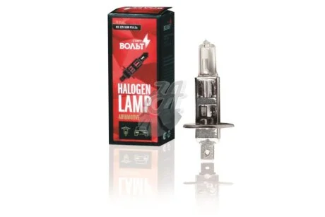 Лампа галогенная H1 12V 55W P14,5s StartVOLT VL-H1-01