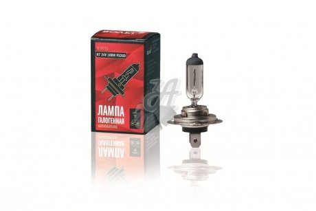 Лампа галоген H7 24V 100W PX26D StartVOLT VL-H7-15