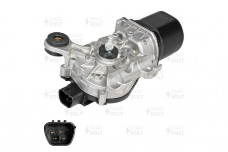 Моторедуктор стеклоочистителя Nissan Qashqai (J11) (14-)/X-Trail (T32) (14-) StartVOLT VWF 1421