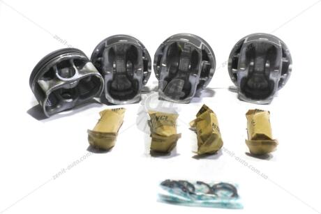 Поршень ДВС 0.5 (4шт.+пальцы) Mazda (SKYACTIV-G-II) CX-5 (13-), 3 (14-) 6 (12-) 2.0 DOHC 16V TEIKIN 42225-050