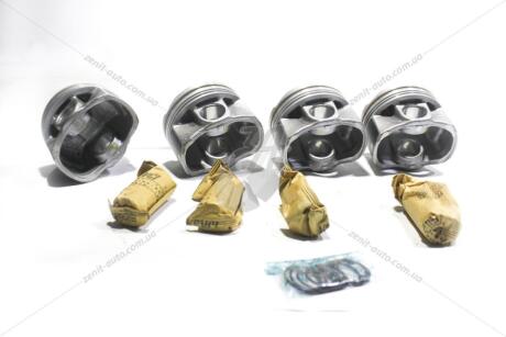 Поршень ДВС 0.5 (4шт.+пальцы) Toyota/ Lexus (8AR-FTS ALFIN) NX200T/NX300, RX300, Highlander 2.0 DOHC EFI 16V TURBO TEIKIN 46405A-050