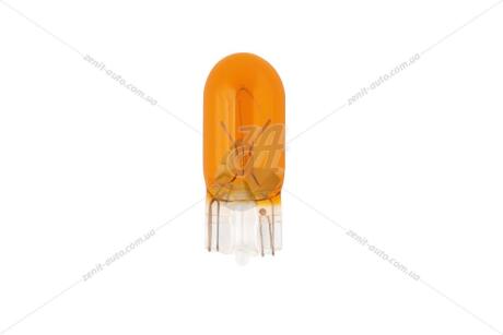 Лампа накаливания 12V WY5W 5W W2,1x9,5d оранжевая (без цоколя) (кратно 10) TESLA B65301