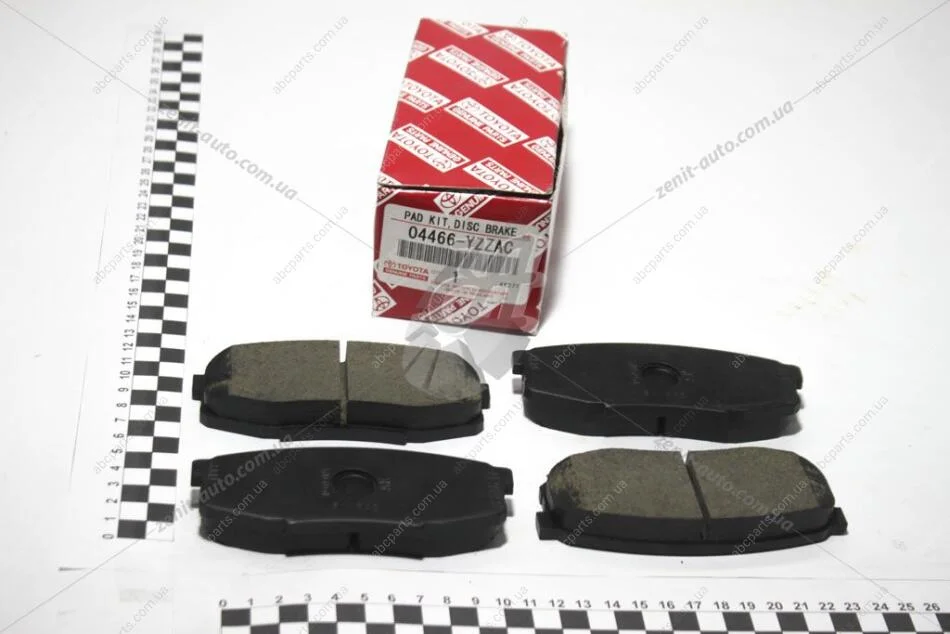 Колодки гальмівні задні (04466-YZZAC) TOYOTA 04466YZZAC (фото 1)
