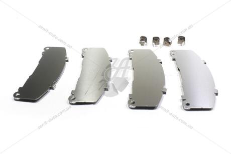 Пластины тормозных колодок передних (04945-48150) TOYOTA 0494548150