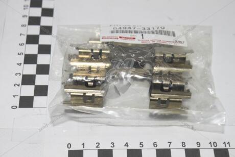 Комплект монтажный тормозных колодок (04947-33170) TOYOTA '04947-33170