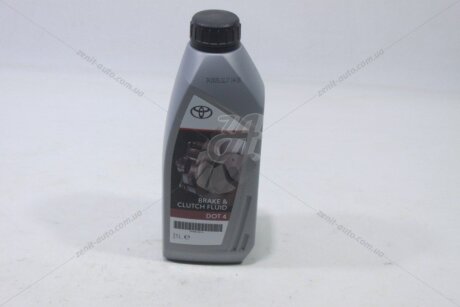 Рідина гальмівна Brake & Clutch Fluid DOT 4 1L (08823-80112) TOYOTA '0882380112