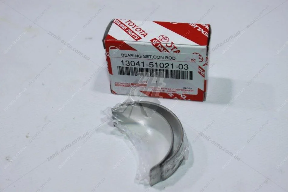 Вкладиші шатунні STD (1 шийка) LC200 (17-) 4,5d Toyota TOYOTA '130415102103 (фото 1)