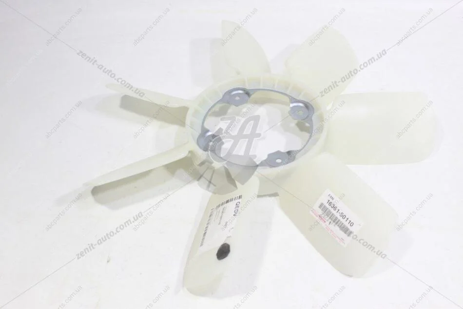 Крильчатка вентилятора радіатора ДВЗ LC200 (08-) 4.5d (16361-50110) TOYOTA 1636150110 (фото 1)