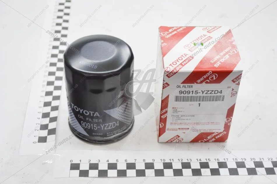 Фільтр оливи (90915-YZZD4) TOYOTA 90915YZZD4 (фото 1)
