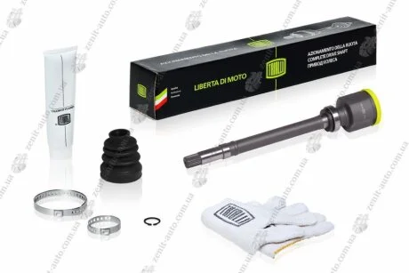 ШРУС внутренний правый Peugeot 206 1.4/1.6 (98-) (нар:22/вн:22) TRIALLI Trialli GO 2009