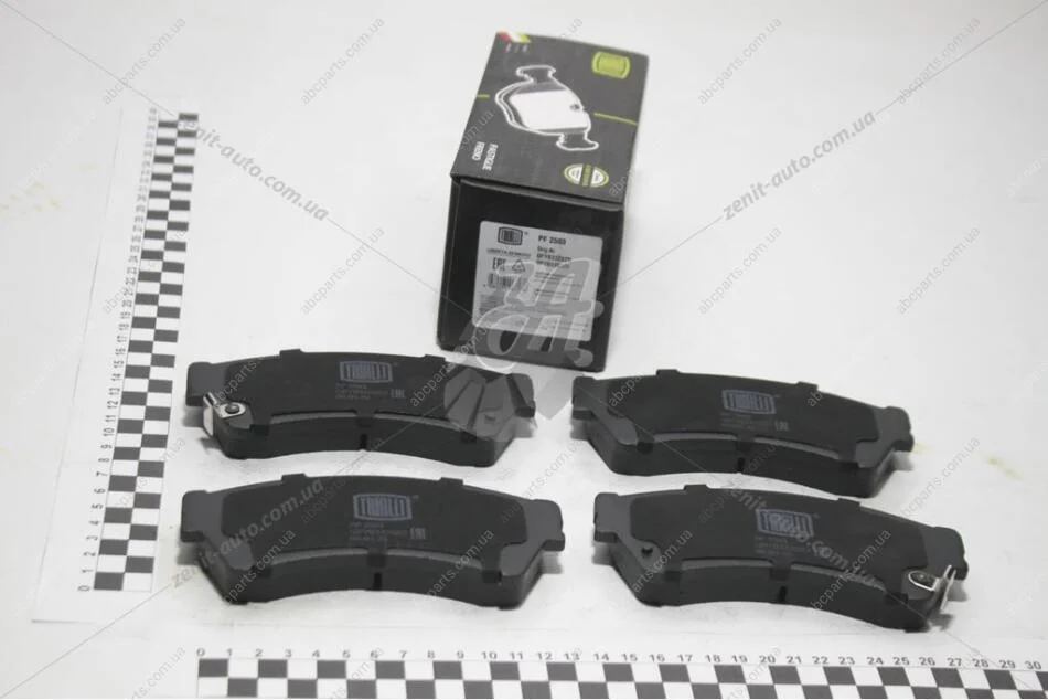 Колодки гальмівні передн Mazda 6 (07-) г/с AKEBONO Trialli PF 2503 (фото 1)