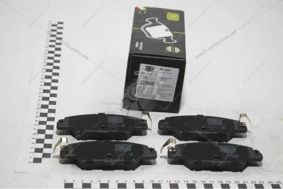 Колодки тормозные задн диск Mazda CX-5 (11-) EPB Trialli PF 2507 (фото 1)