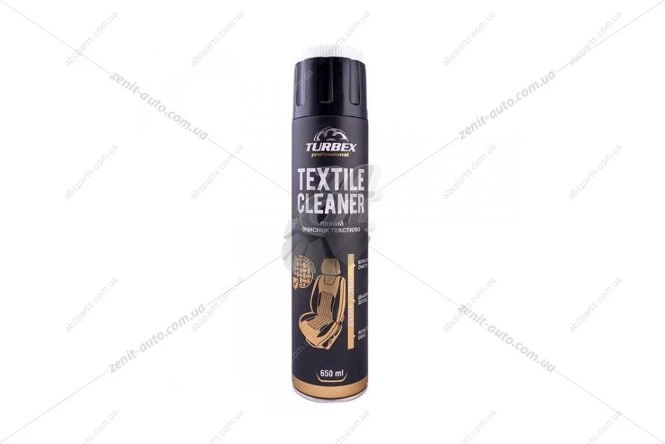 Очисник пінний оббивки салону 650 мл TEXTILE CLEANER TURBEX TR00242 (фото 1)