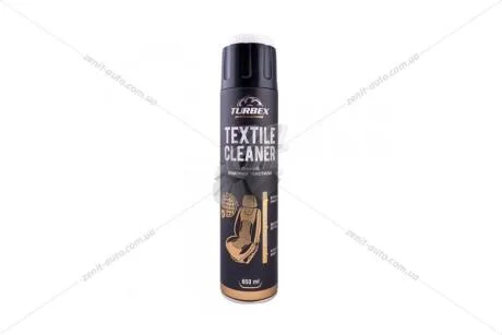 Очисник пінний оббивки салону 650 мл TEXTILE CLEANER TURBEX TR00242