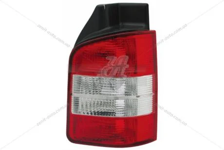 Фонарь задний правый VW Transporter T5 (03-) прозрачный для двойной двери (11-A575-A1-2B) TYC '11A575A12B