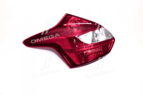 Ліхтар задній лівий Ford Focus III HB (11-14) EUR (11-B848-A1-2B) TYC '11B848A12B