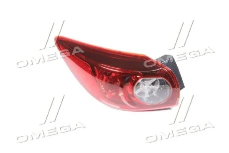 Ліхтар задній зовнішній лівий Mazda 3 HB (13-16) EUR (11-E096-05-2B) TYC '11E096052B