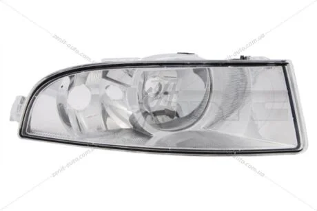 Фара протитуманна права Skoda Octavia II (09-) з поворотним освітленням (19-A829-01-2B) TYC '19A829012B