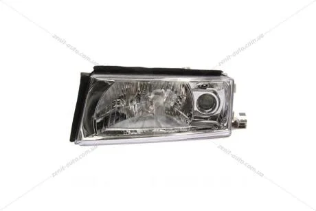 Фара ліва з моторчиком Skoda Octavia (00-) H3/H4 з ПТФ (20-6232-05-2B) TYC '206232052B