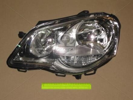 Фара левая VW Polo (05-) с корректором TYC '20A730052B