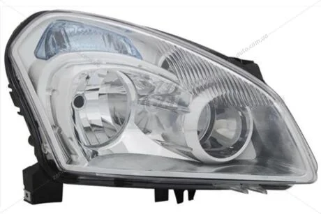 Фара права Nissan Qashqai (07-10) H7/H7 (20-B571-05-2B) TYC '20B571052B