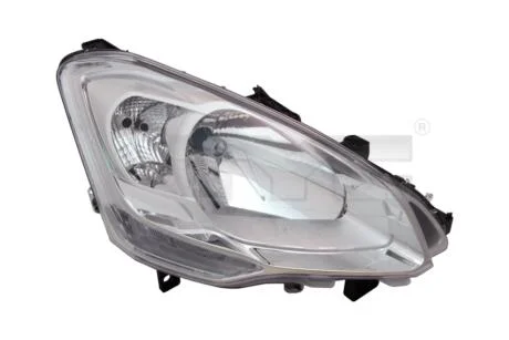 Фара права з моторчиком Citroen Berlingo (08-) H4 (20-B751-05-2B) TYC '20B751052B